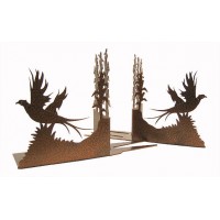 Pheasant Copper Vein Metal Bookends (sold as a set)   180300645452